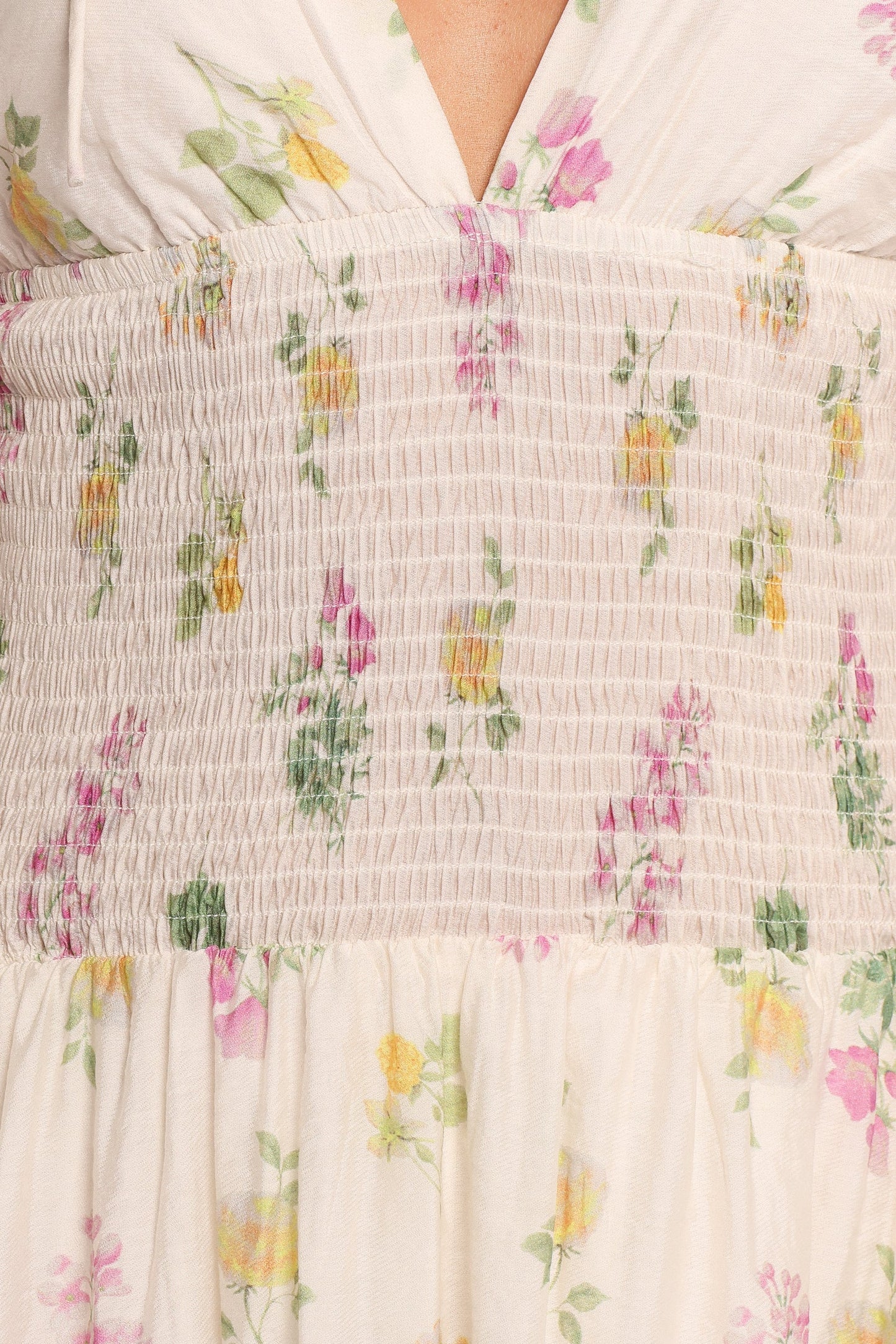 Reverie Maxi Dress - Purple Ditsy Floral