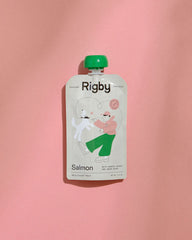 Rigby Organic Salmon Pouch - 6 Pack