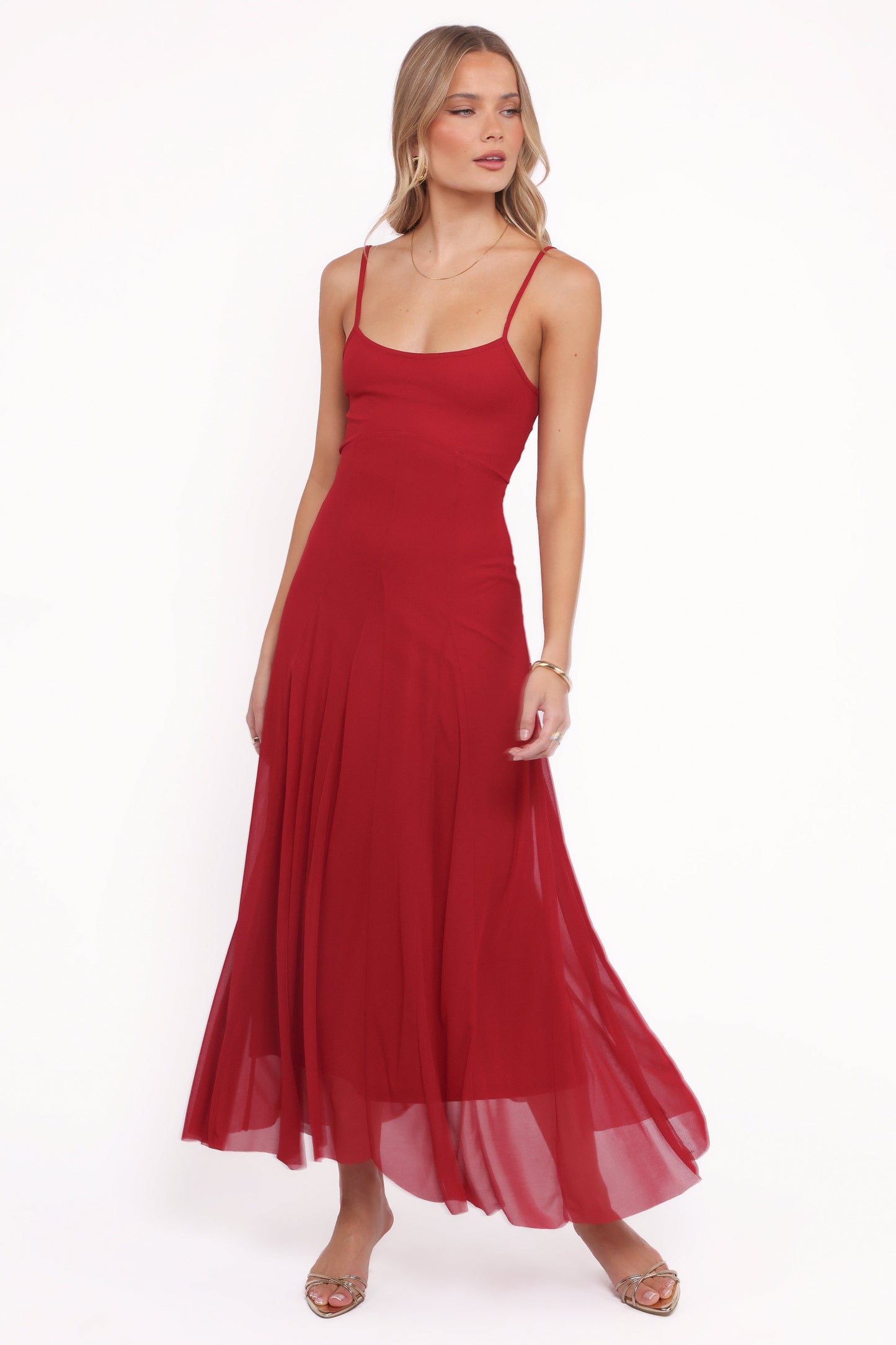 Robbie Maxi Dress - Red