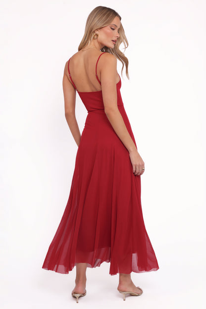 Robbie Maxi Dress - Red
