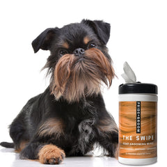 Pride + Groom THE SWIPE Wet Pet Wipes — Alcohol-Free, Hypoallergenic Cleansing Wipes for Dogs & Cats