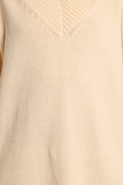 Sancia Knit Mini Dress - Cream