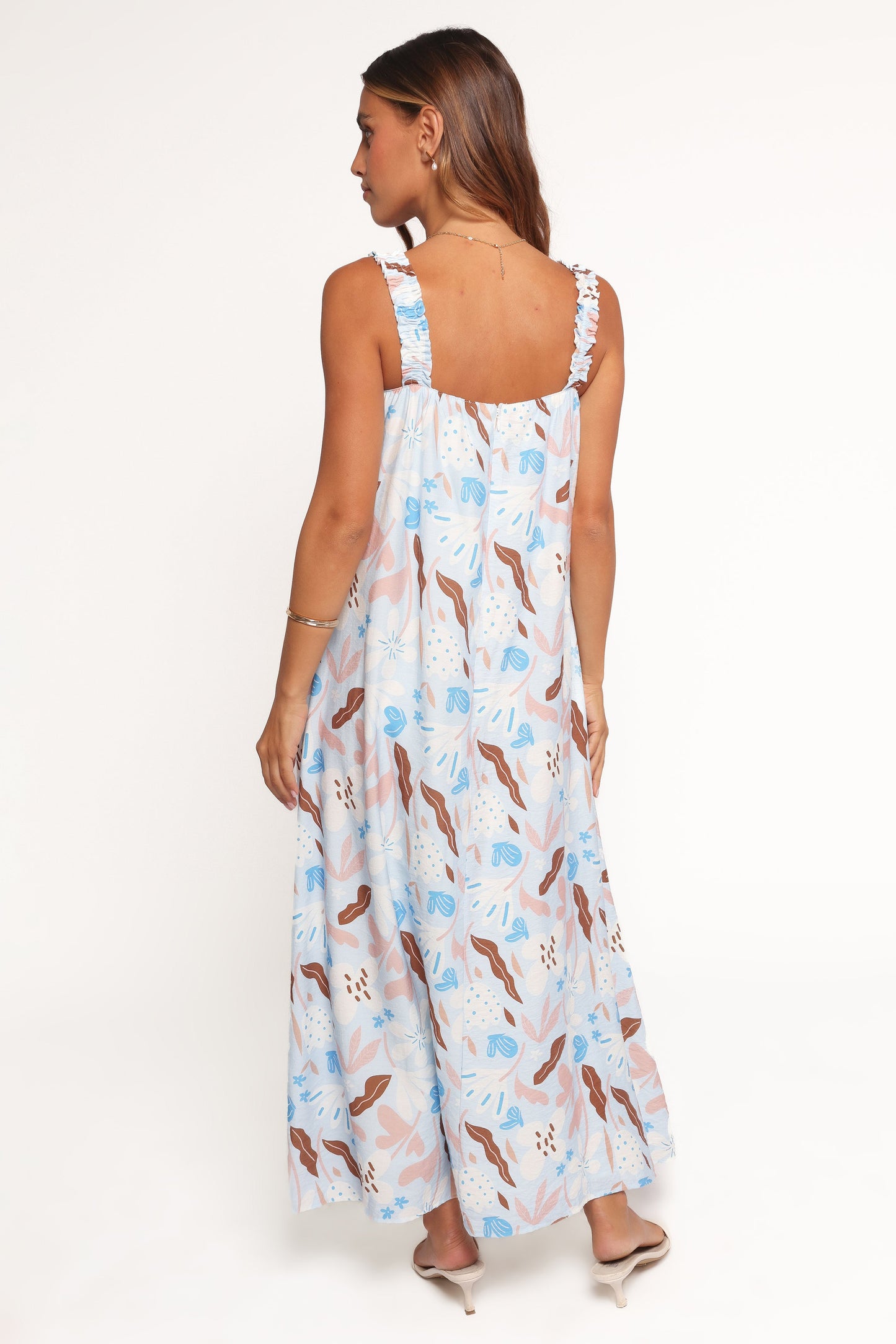 Sanders Maxi Dress - Blue Floral