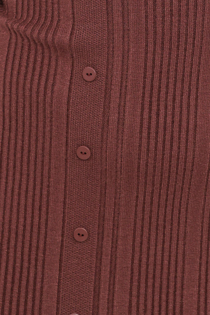 Valia Midi Dress - Espresso