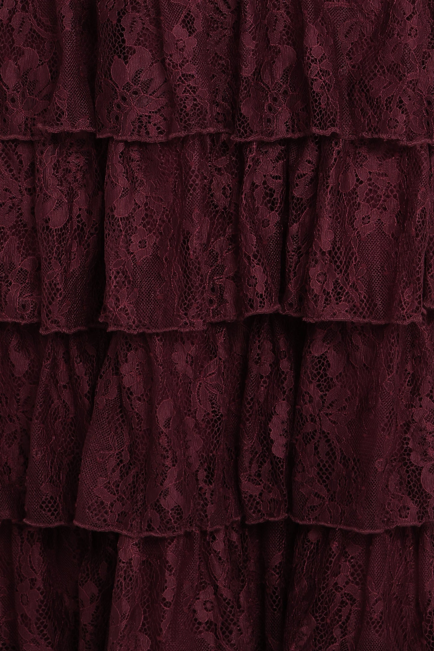 Zoella Maxi Dress - Cherry Lace