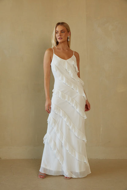 Elizabeth Tiered Ruffle Maxi Dress