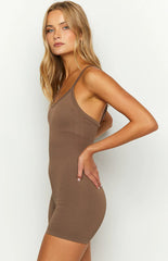 Lahana Halo Brown Bodysuit