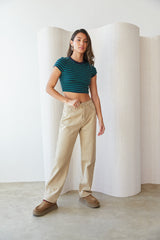 Drew High-Rise Wide Leg Jeans
