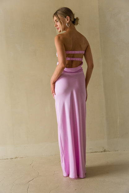 Kira Open Back Maxi Dress