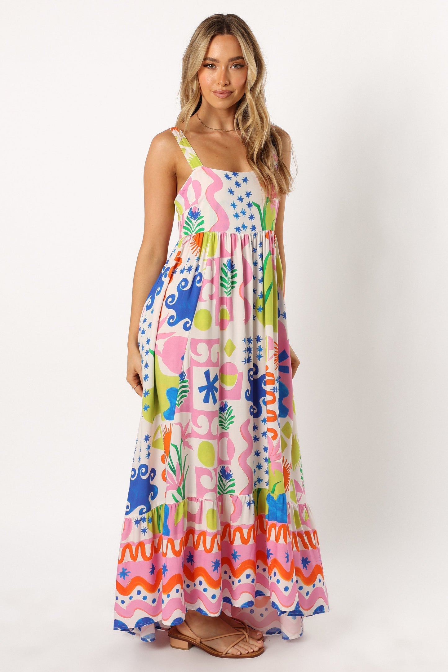 Greer Maxi Dress - Mercedes Print