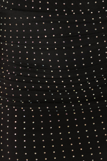 Loeve Long Sleeve Midi Dress - Black