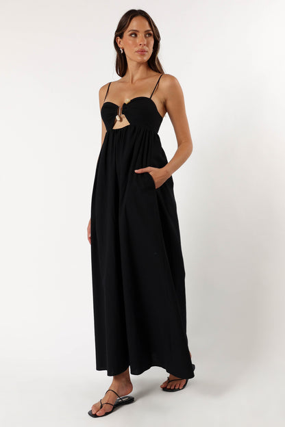 Tanala Maxi Dress - Black
