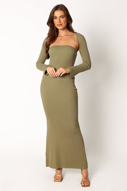 Vita Maxi Dress - Khaki