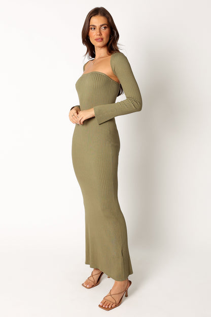 Vita Maxi Dress - Khaki