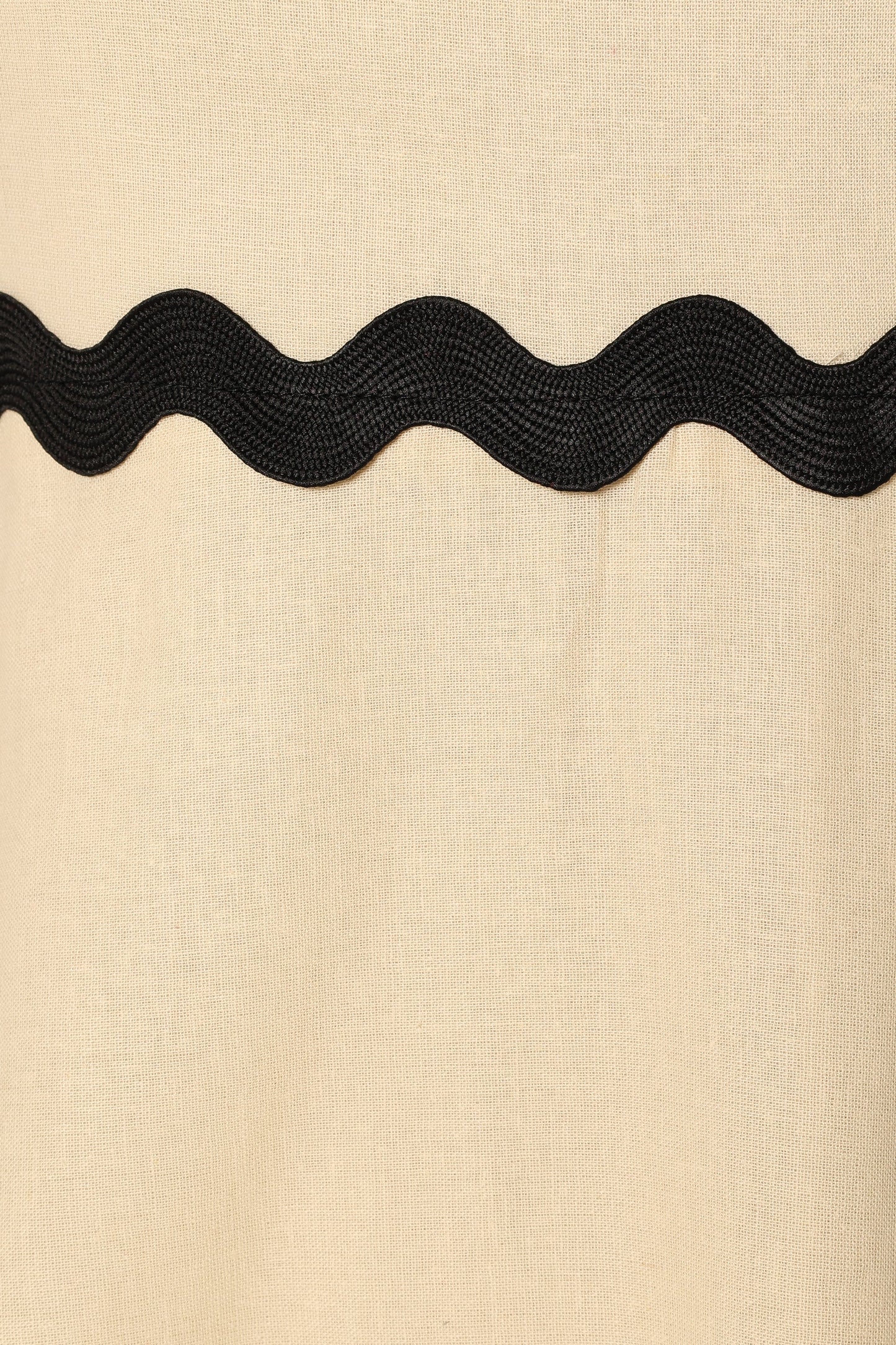 Yana Maxi Dress - Cream Black