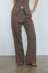 Rina Wide Leg Linen Pants
