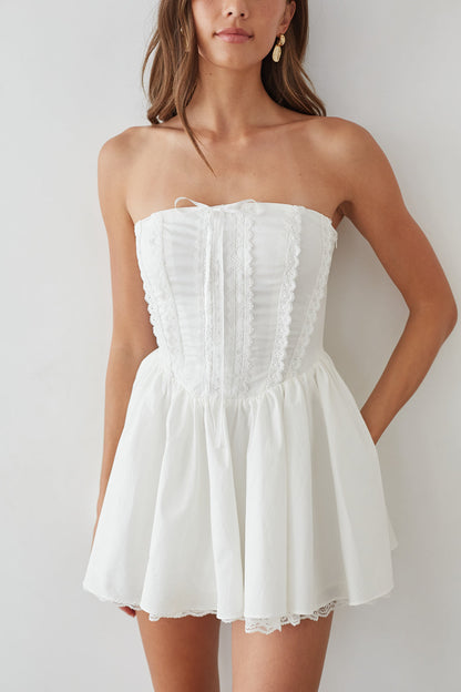 Sabrina Strapless Corset Mini Dress