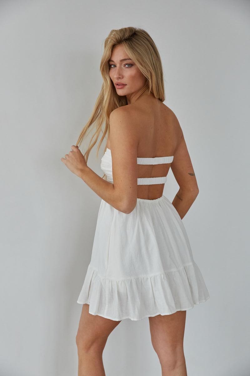 Savannah Twist Front Romper