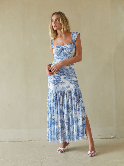 Tahlia Ruched Maxi Dress